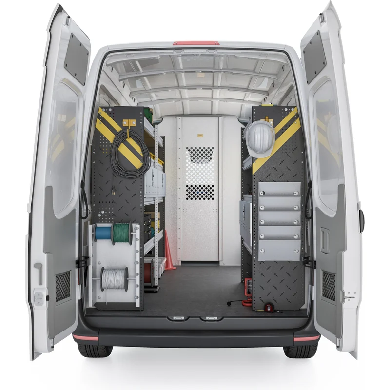 Ranger Design Electrician Van Shelving Package for Mercedes Sprinter 144" Wheelbase Model DHS-11 - Image 2