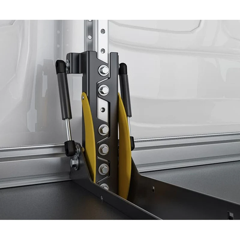 Ranger Design Fold-Away Cargo Van Foldable Shelving System - 2 Levels 65"H x 48"W Model F5-RA48-2 - Image 3