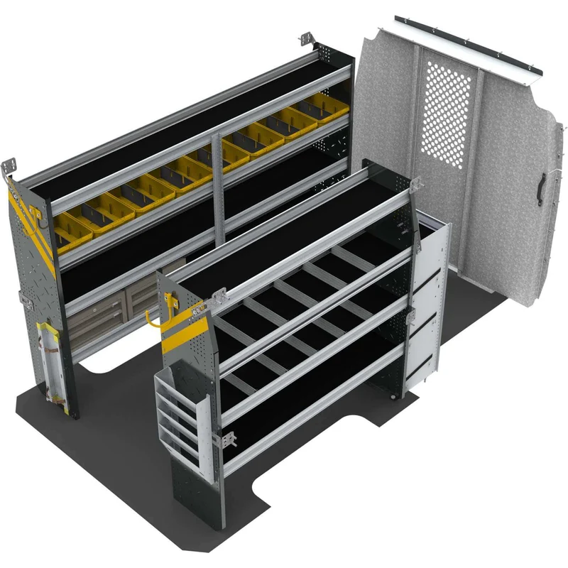 Ranger Design HVAC Van Shelving Package for Mercedes Sprinter 144" Wheelbase Model DLS-12