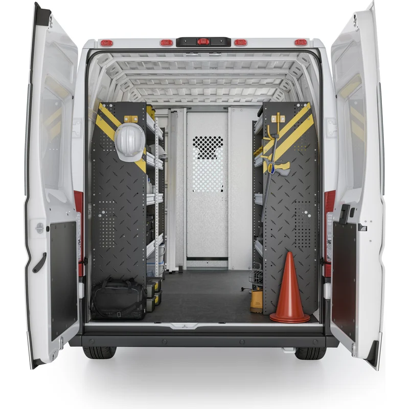Ranger Design Mobile Service & Plumbing Van Shelving Package for RAM ProMaster - 118" and 136" Wheelbase Model RPS-16 - Image 2