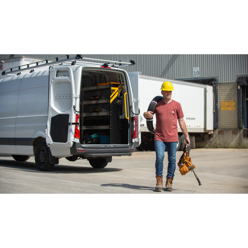 Ranger Design N5 4 Tray Steel Deep Van Shelving for High Roof Vans 20"x48"x62" Model N5-DS48-4 - Image 7