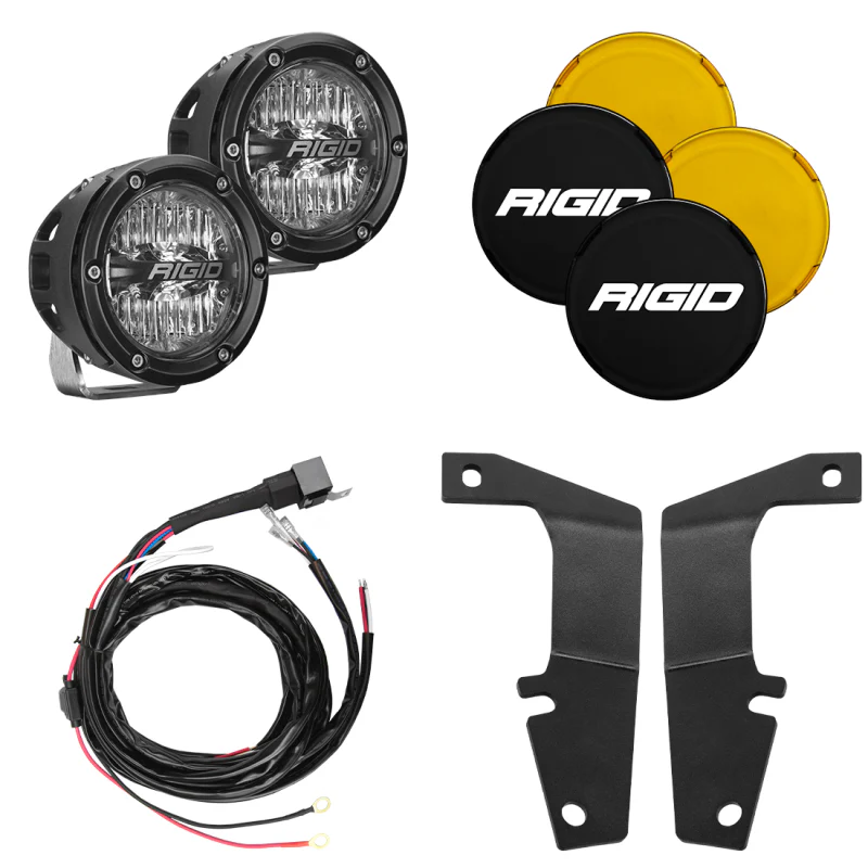 Rigid Industries A-Pillar Light Kit, Includes 4In 360-Series Drive Model 46704 - Image 3