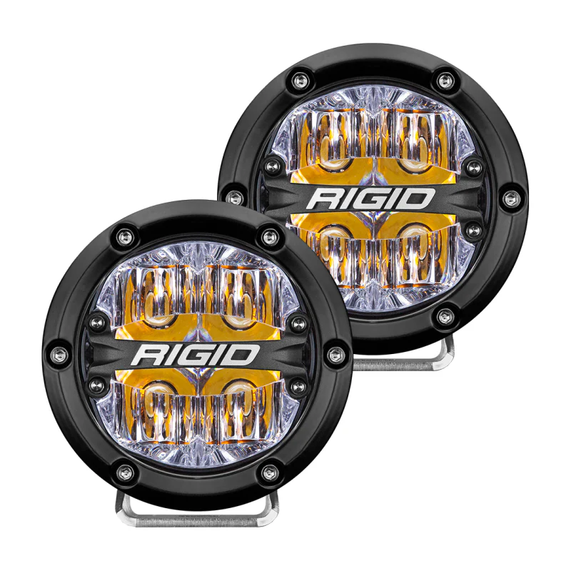 Rigid Industries A-Pillar Light Kit, Includes 4In 360-Series Drive Model 46706