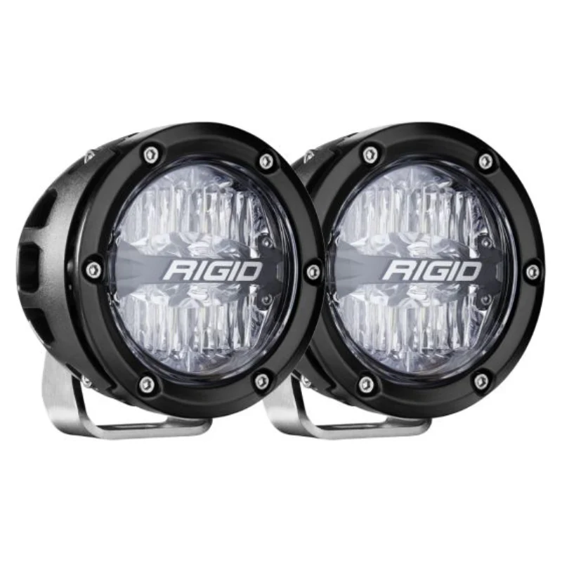 Rigid Industries 360-Series 4" Off-Road Lamp, Drive Beam, RGBW Backlight, Surface Mount, Set/2 Model 36401