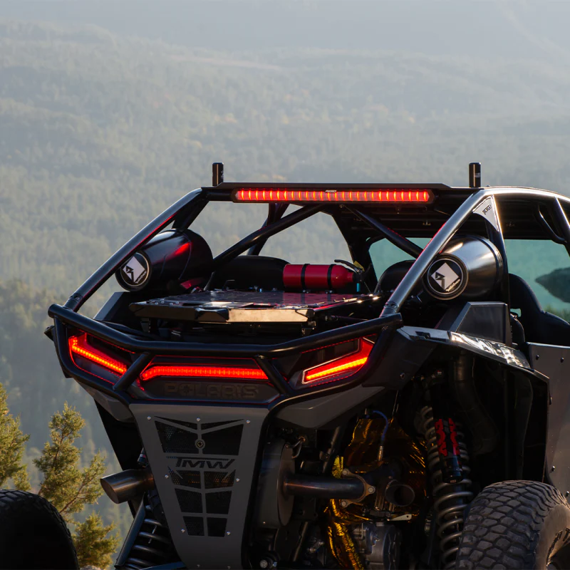 Rigid Industries Chase Rear Facing 27 Mode 5 Color LED Light Bar 28 Inch, Surface Mount Model 901802 - Image 4