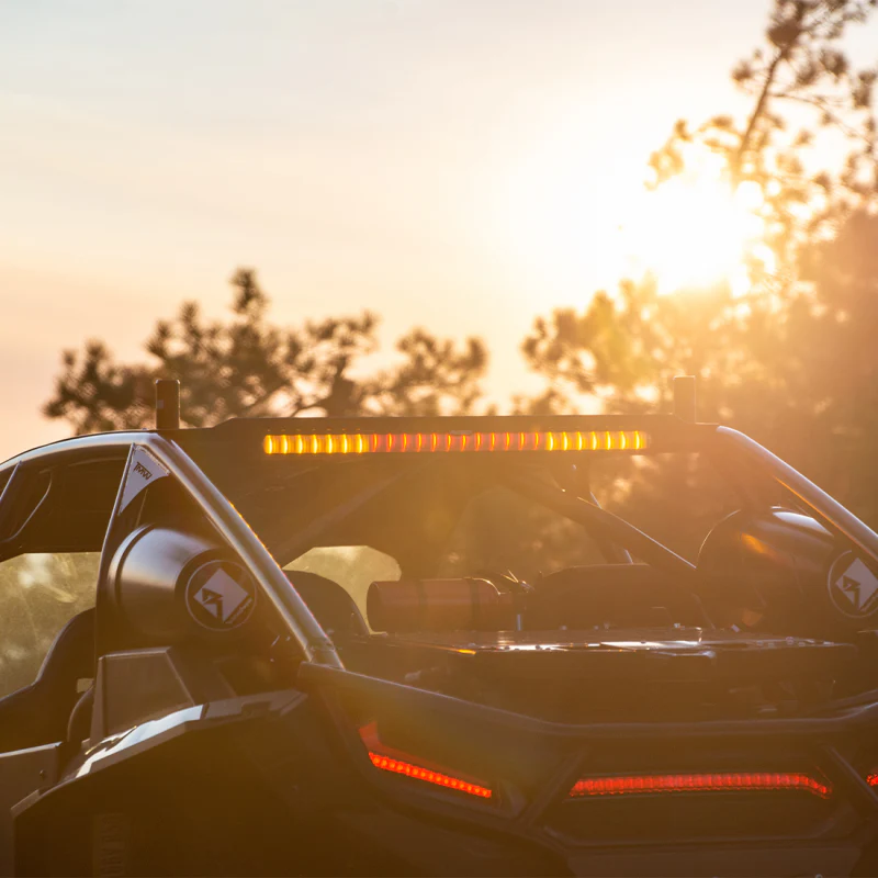 Rigid Industries Chase Rear Facing 27 Mode 5 Color LED Light Bar 28 Inch, Surface Mount Model 901802 - Image 5