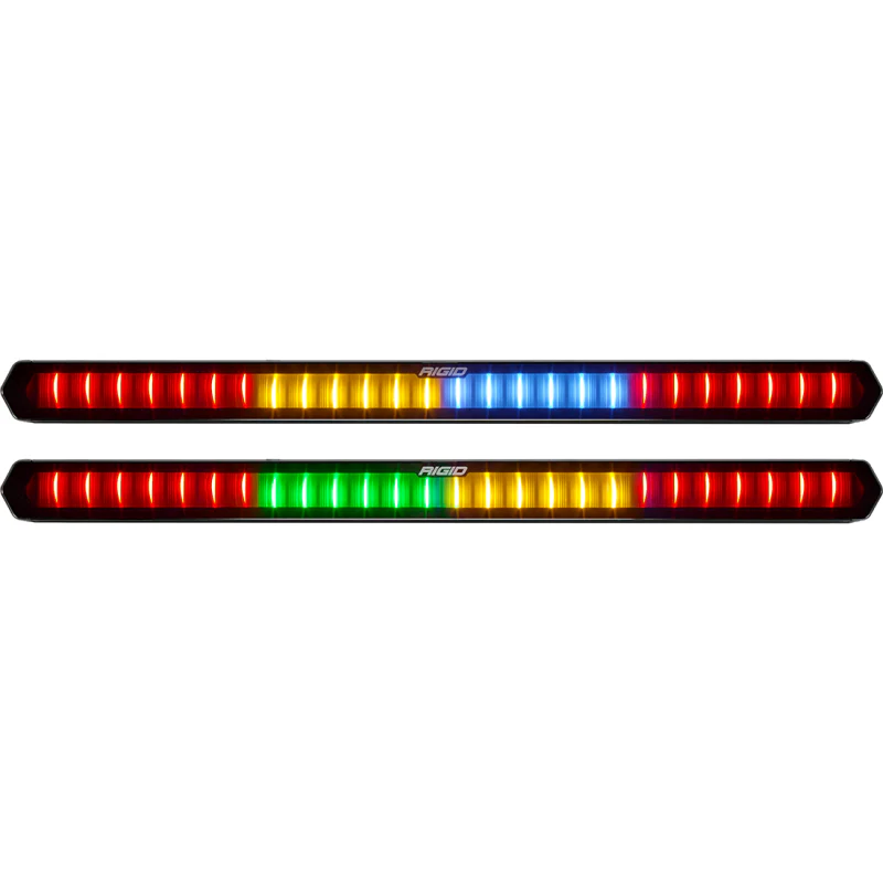 Rigid Industries Chase Rear Facing 27 Mode 5 Color LED Light Bar 28 Inch, Tube Mount Model 901801 - Image 8