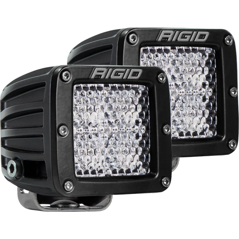 Rigid Industries D-Series PRO LED Light, Diffused Lens, Surface Mount, Pair Model 202513 - Image 2