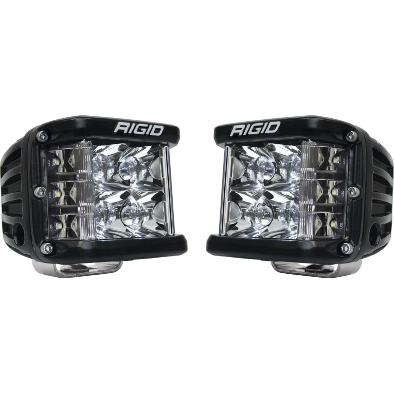 Rigid Industries D-SS PRO Side Shooter, Spot Optic, Surface Mount, Black Housing, Pair Model 262213