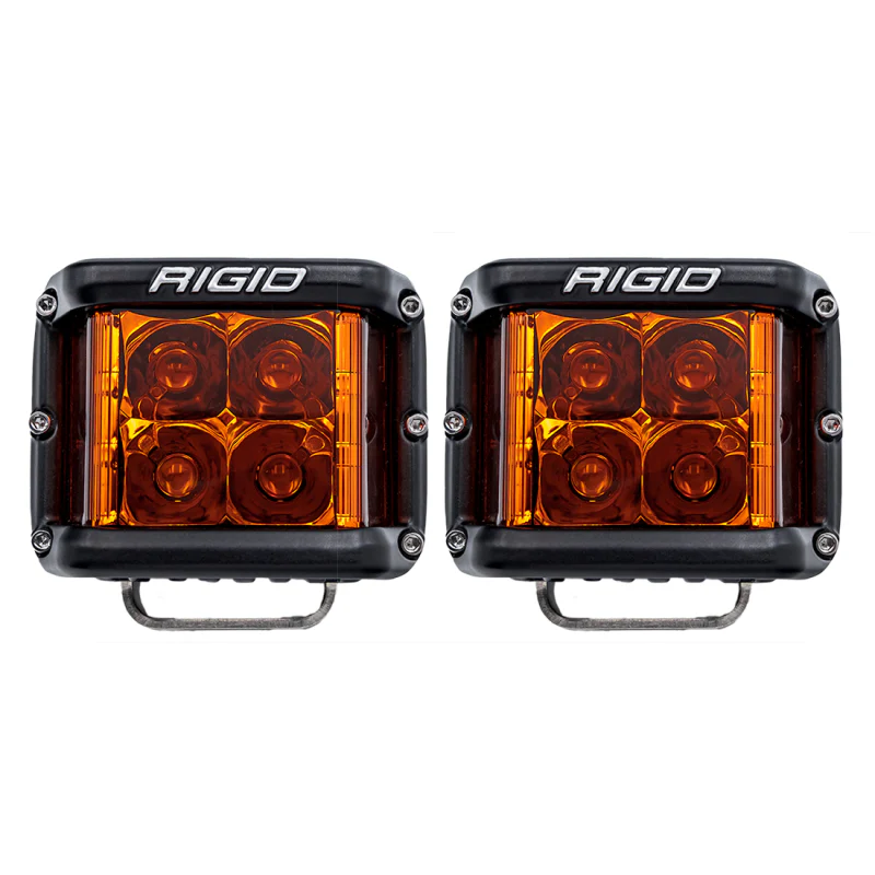 Rigid Industries D-SS PRO Spot with Amber Lens - Pair Model 262214