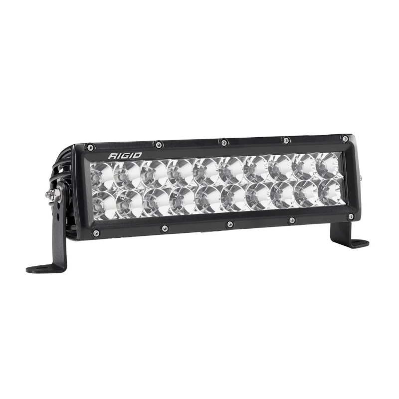 Rigid Industries E-Series PRO LED Light, Flood Optic, 10 Inch, Black Housing Model 110113