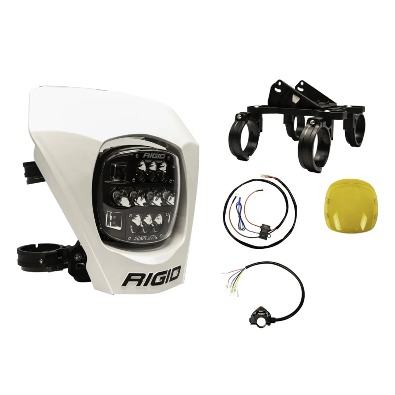 Rigid Industries Light Cover for Adapt XE, Yellow, Single Model 300420 - Image 6