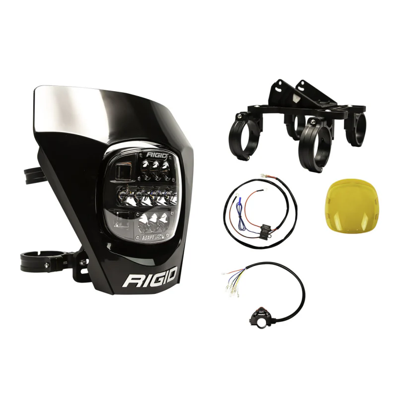 Rigid Industries Mounting Bracket Kit For Adapt XE Ready To Ride Kit, Single Model 300422 - Image 5