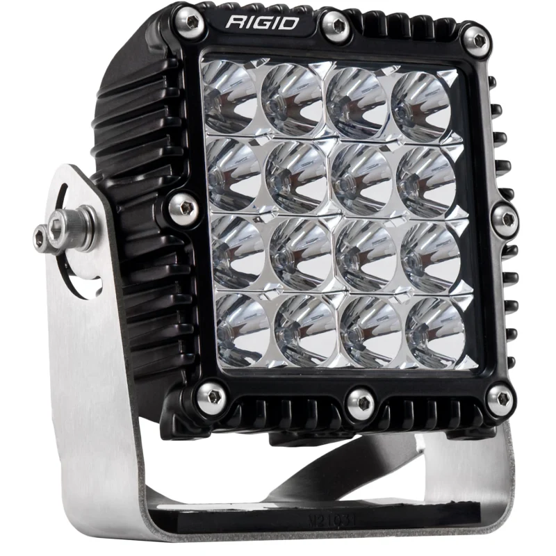 Rigid Industries Q-Series PRO LED Light, Flood Optic, Black Housing, Single Model 244113