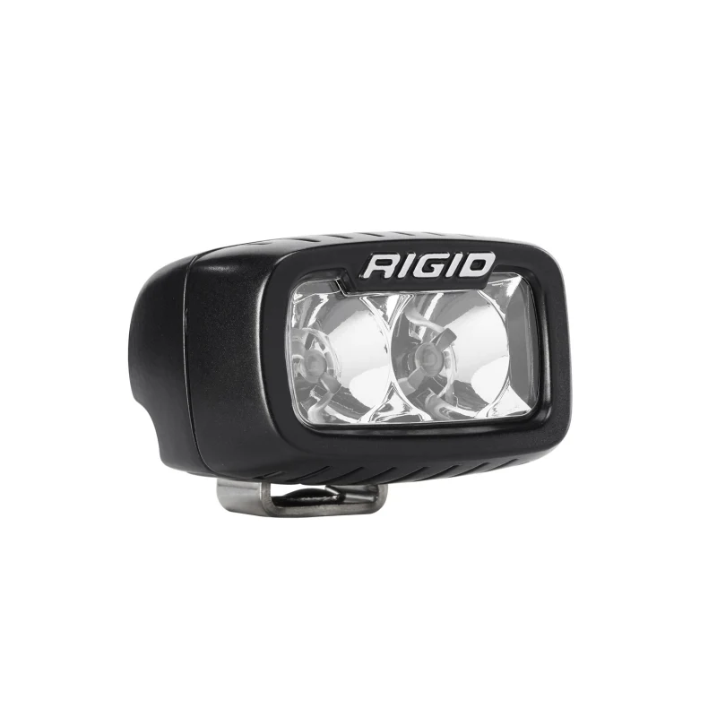 Rigid Industries SR-M Series PRO, Flood Optic, Surface Mount, Black Housing, Single Model 902113