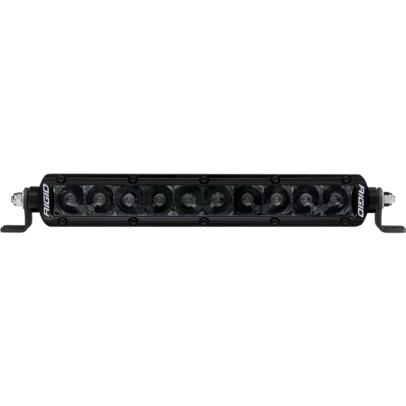 Rigid Industries SR-Series PRO Midnight Edition LED Light, Spot Optic, 10 Inch Model 910213BLK