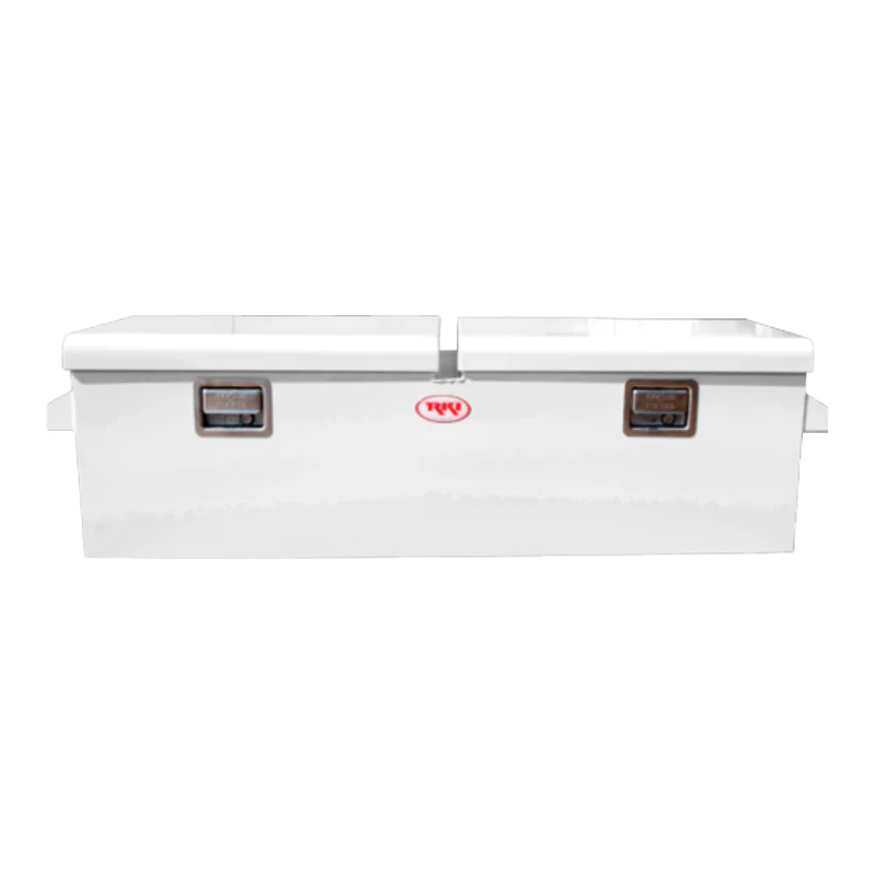 RKI M-Series Double Lid Standard Profile Chest Style Crossbox 62"L x 16"W x 16 11/16"H Model M54-2