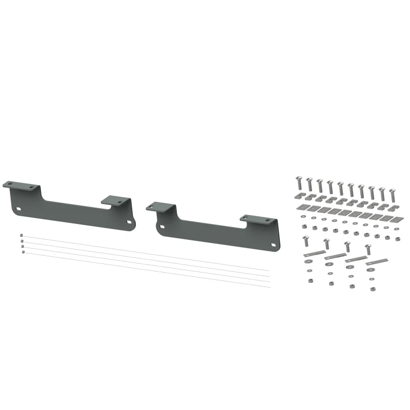 B&W Trailer Hitches Custom Installation Brackets For Universal Mounting Rails For Some Ford Trucks Model RVR2404