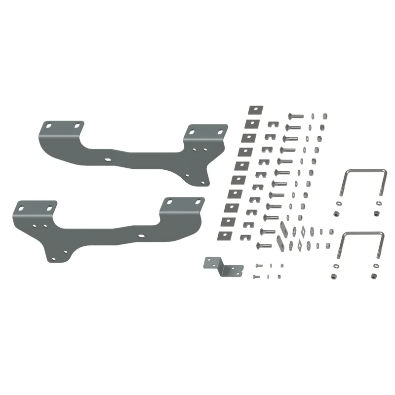 B&W Trailer Hitches Custom Installation Brackets For Universal Mounting Rails For Some GM Trucks Model RVR2503