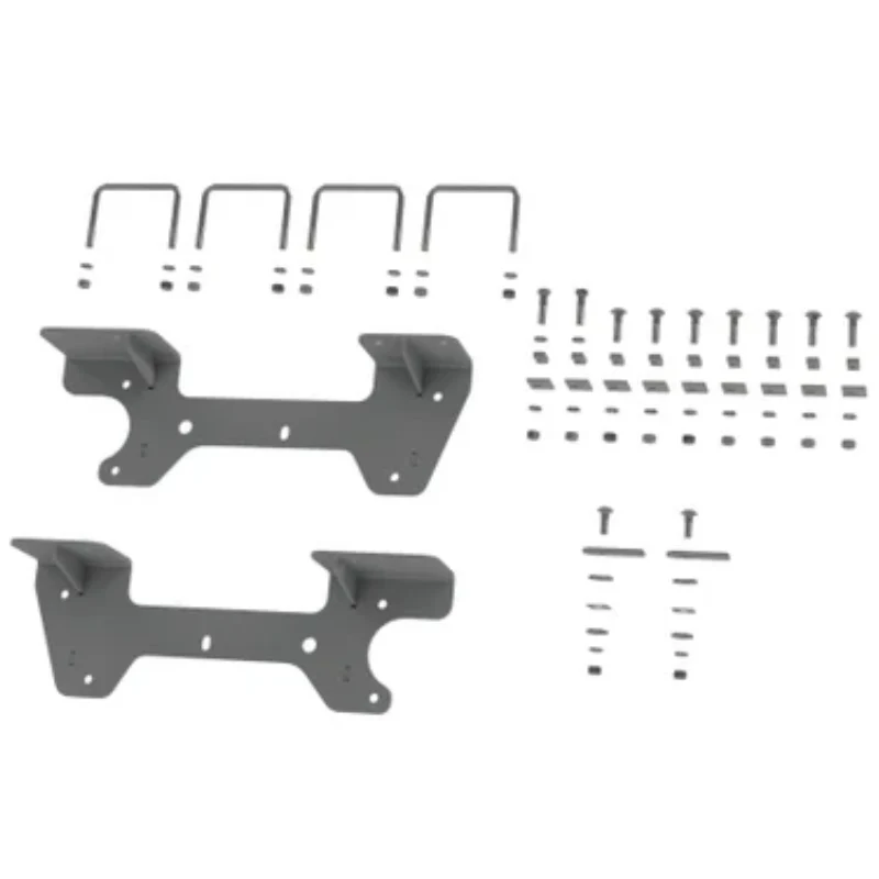 B&W Trailer Hitches Custom Installation Brackets For Universal Mounting Rails For Some GM Trucks Model RVR2504
