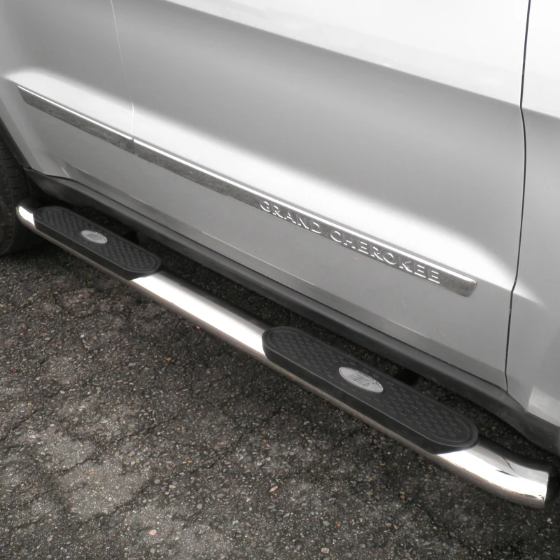 ARIES 4" Polished Stainless Oval Side Bars, Select Jeep Grand Cherokee Model S221008-2 - Image 2