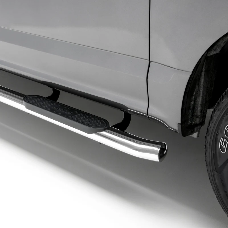 ARIES 4" Polished Stainless Oval Step Nerf Bars Model S223044-2 - Image 10