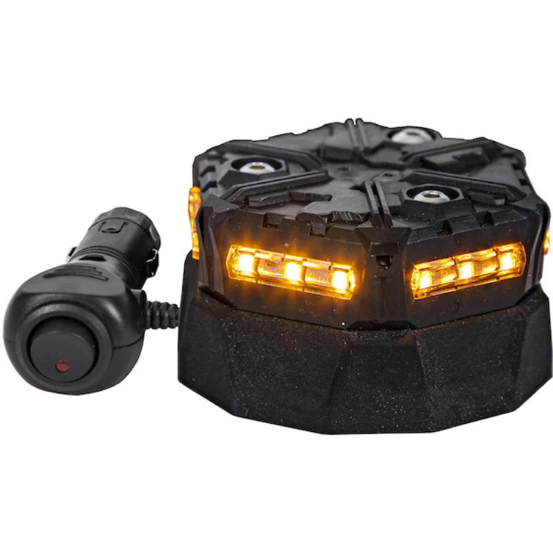 Buyers Products Class 2 0.86 Inch Tall LED Micro Beacons Light With Auxiliary Plug Model SL576ALP