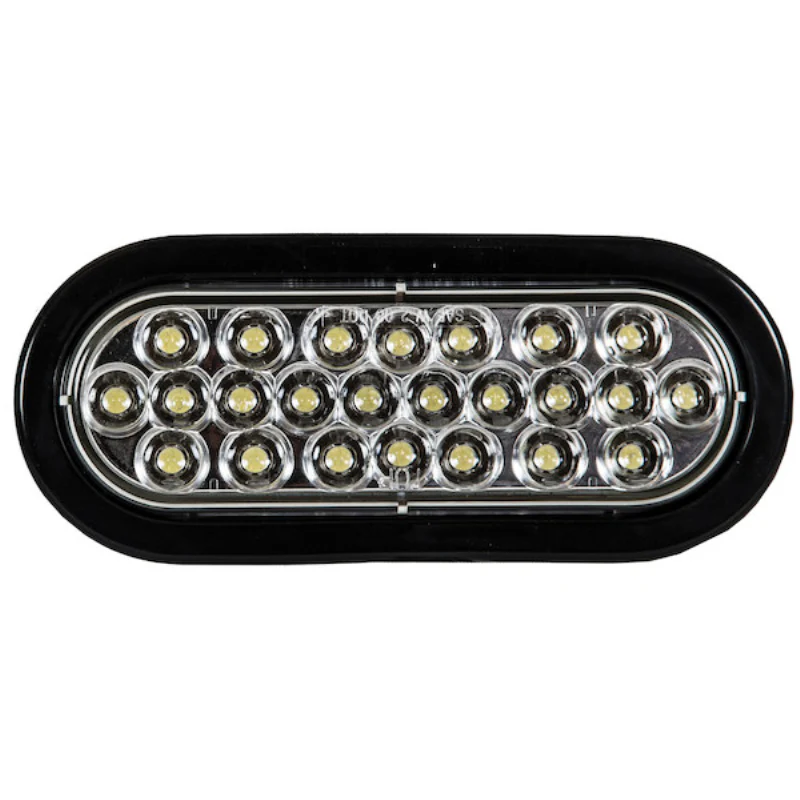 Buyers Products 6 Inch Oval Recessed LED Amber Strobe Light With Grommet Model SL65CO - Image 2