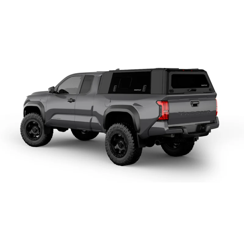SmartCap Matte Black Truck Bed Cap EVO Sport Series w/ Vertical Locks Model EV1313-MB