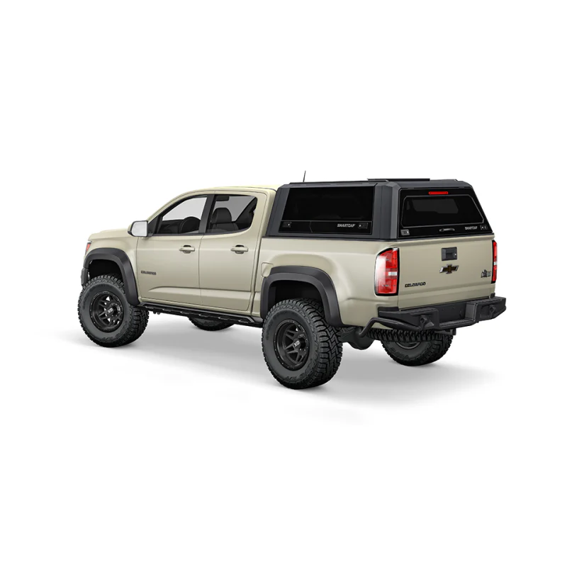 SmartCap Matte Black Truck Bed Cap EVO Sport Series w/ Horizontal Locks Model EV0106-MB