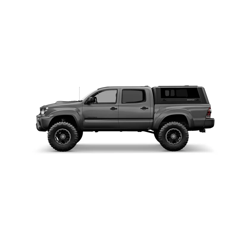 SmartCap Matte Black Truck Bed Cap EVOa Adventure Series w/ Horizontal Locks Model EA1308-MB - Image 2