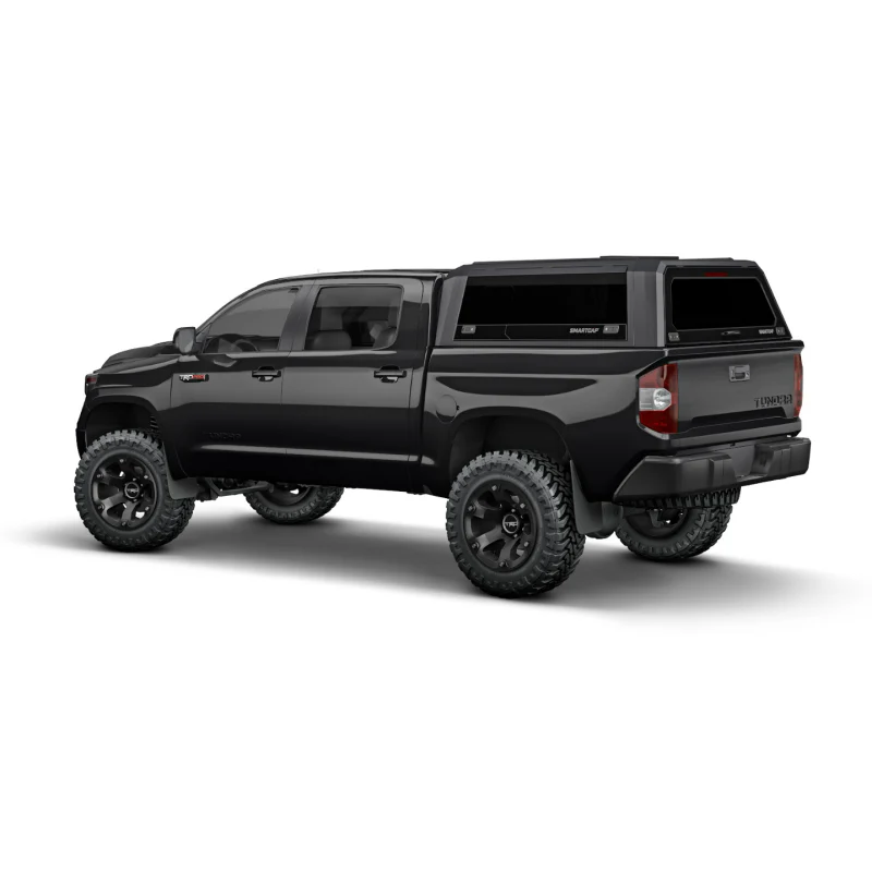 SmartCap Matte Black Truck Bed Cap EVOa Adventure Series w/ Horizontal Locks Model EA1314-MB