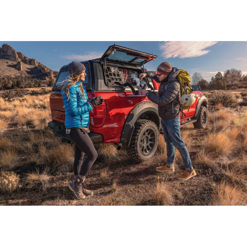 SmartCap Matte Black Truck Bed Cap EVOa Adventure Series w/ Vertical Locks Model EA0107-MB - Image 11