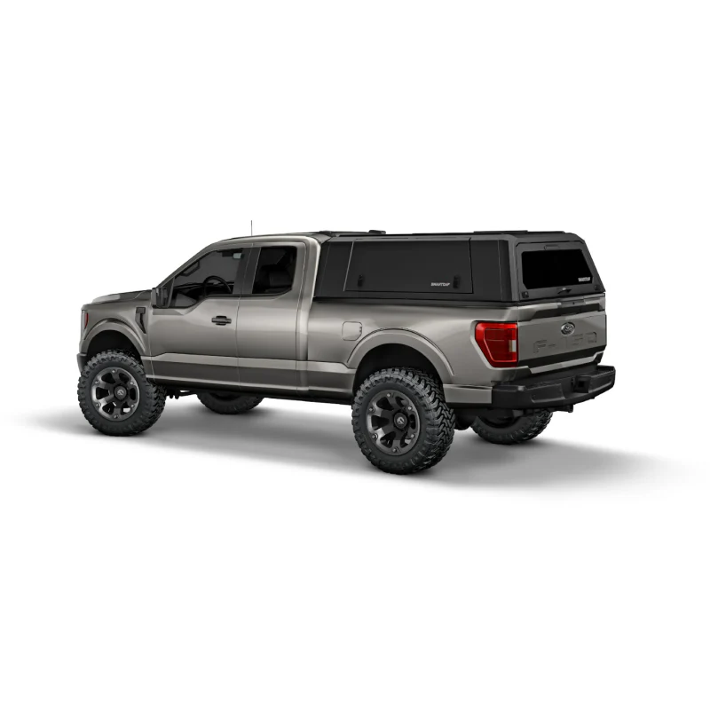SmartCap Matte Black Truck Bed Cap EVOa Adventure Series w/ Vertical Locks Model EA0319-MB