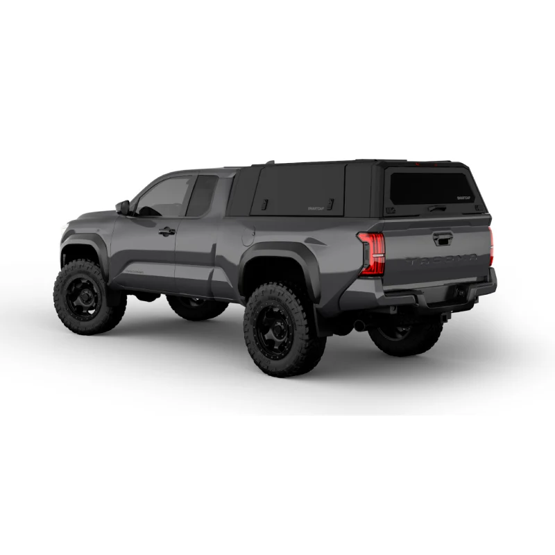 SmartCap Matte Black Truck Bed Cap EVOa Adventure Series w/ Vertical Locks Model EA1313-MB