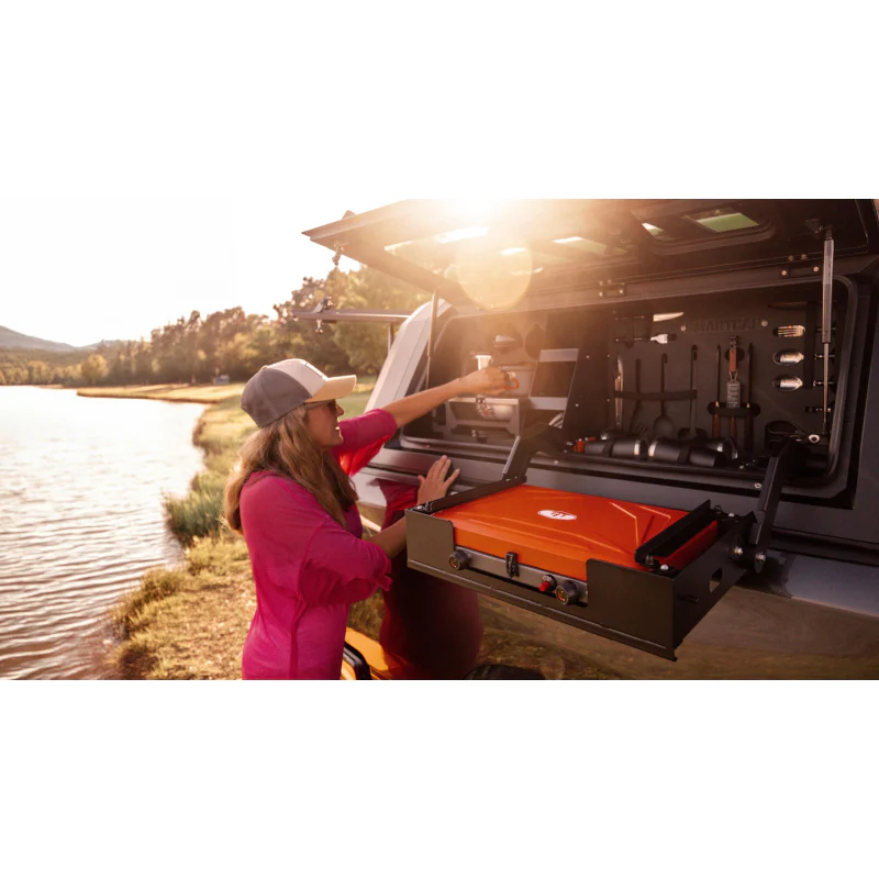 SmartCap Matte Black Truck Bed Cap EVOd Defender Series w/ Horizontal Locks Model ED1005-MB - Image 5