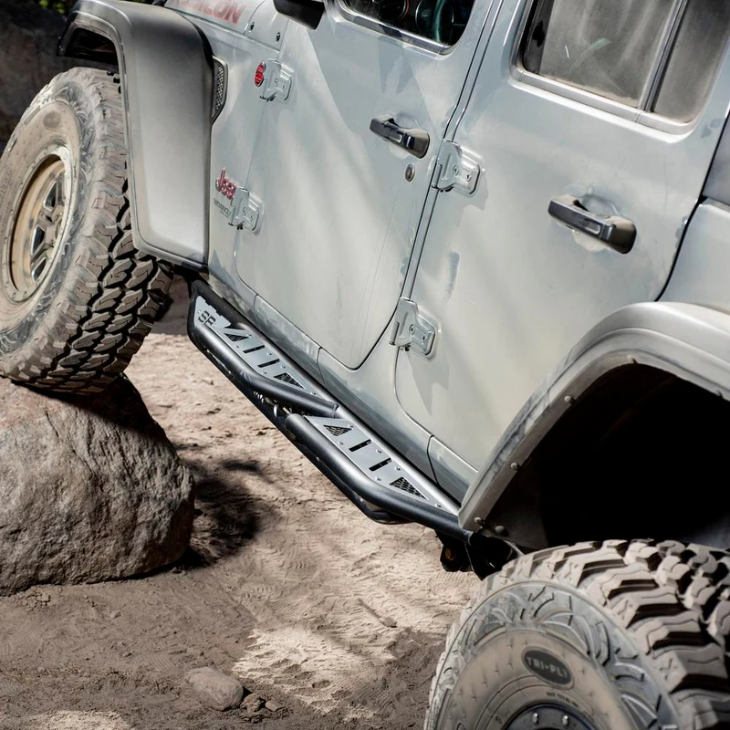Smittybilt Apollo Rock Sliders w/ Step Model 77734 - Image 2