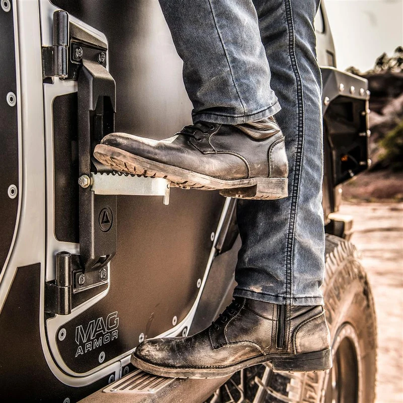 Smittybilt Atlas Door Step Pair - Black (07+ JK/JL/JT) Model 7630