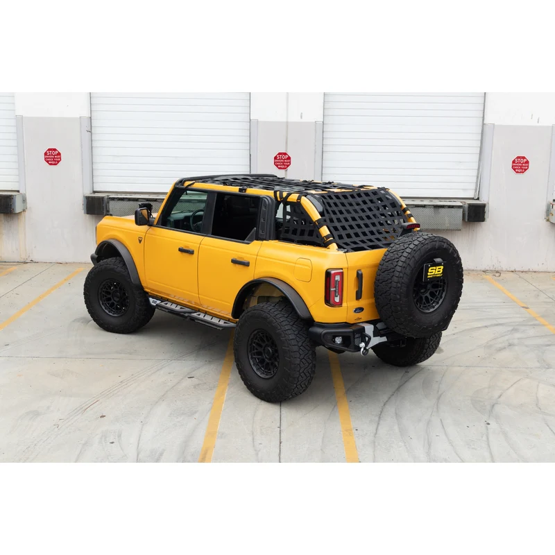 Smittybilt C-RES2 HD Cargo Restraint System - 2" Black Diamond Web (21+ Bronco 4DR) Model 591135 - Image 4