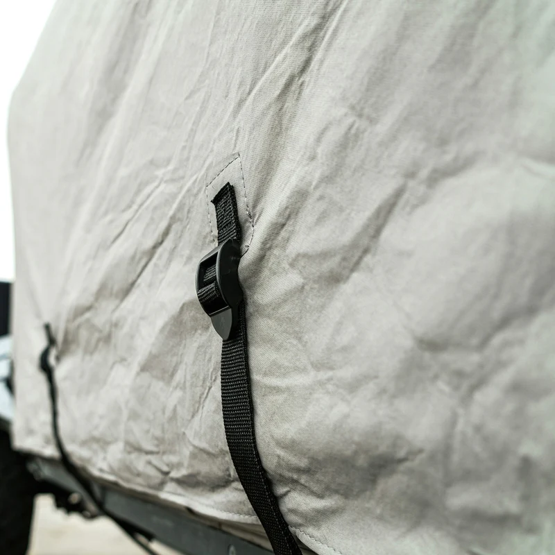 Smittybilt Cab Cover w/ Door Flaps - Gray (20+ JT) Model 1081 - Image 6