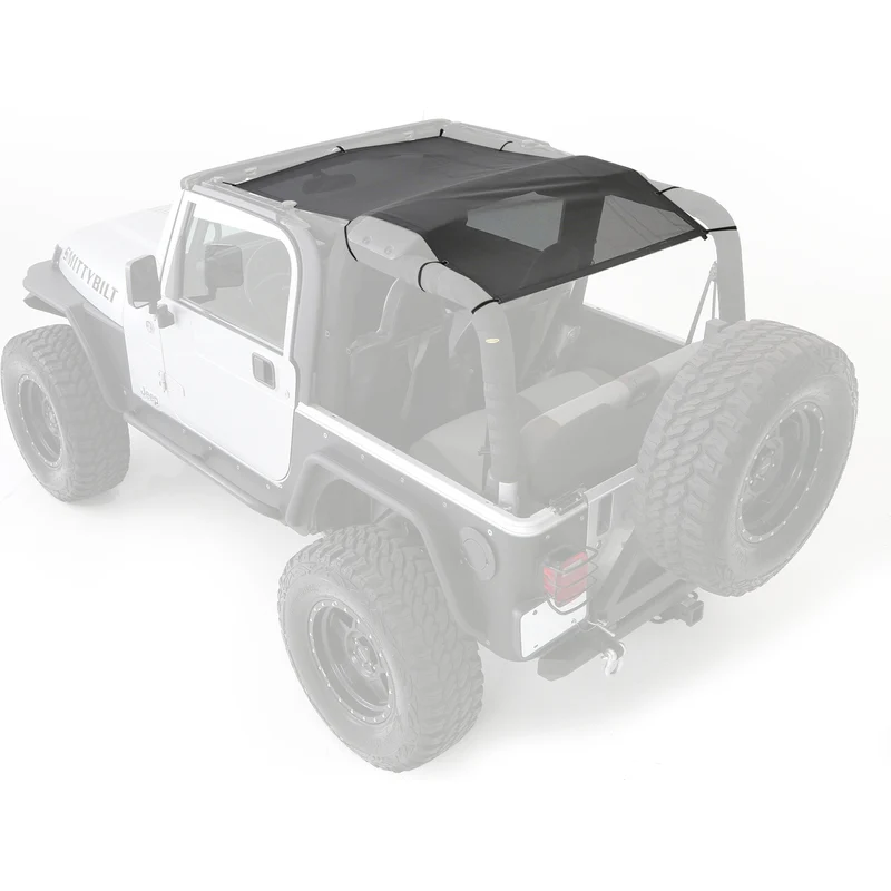 Smittybilt Cloak Extended Mesh Top - Mesh (97-06 TJ) Model 95600
