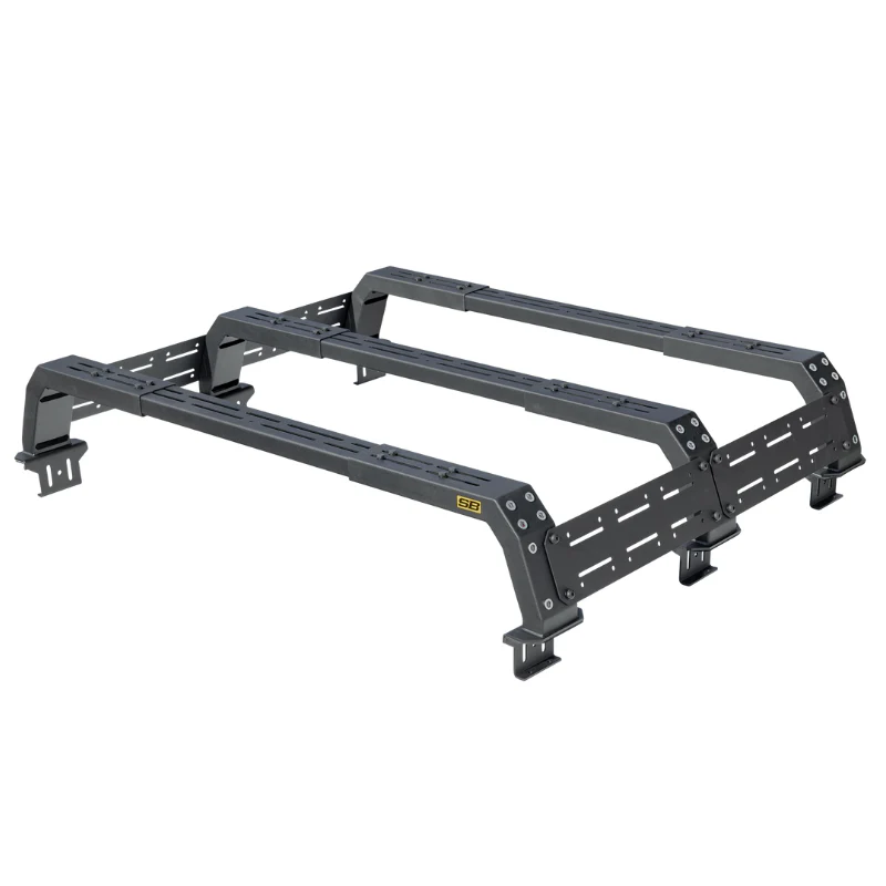 Smittybilt Defender Low Profile Bed Rack Model 18606 - Image 3