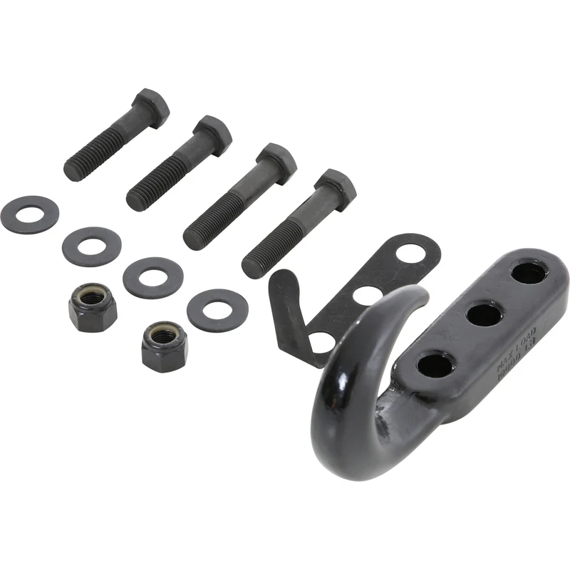 Smittybilt Tow Hook Kit - Black (76-06 CJ/Wrangler) Model 7605