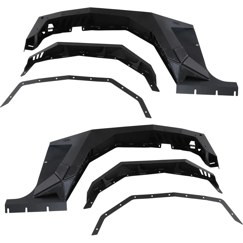 Smittybilt XRC Gen 2 Front Armor Fenders - Textured Black (07-18 JK/JKU) Model 76883