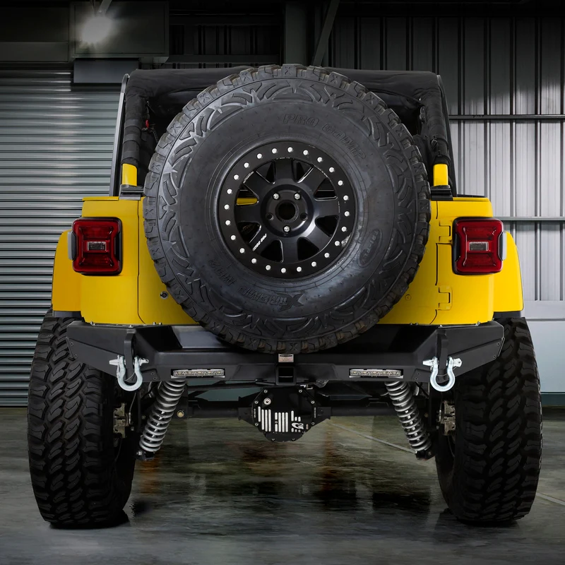 Smittybilt XRC Gen 2 Rear Bumper - Textured Black (18+ JL/JLU) Model 77858 - Image 2