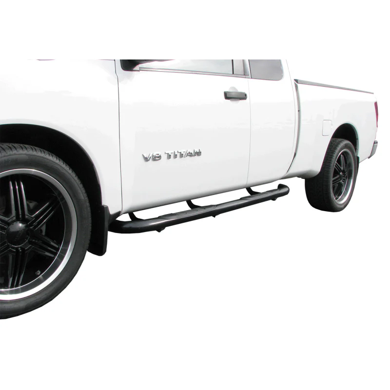Steelcraft 3in. Round Black Step Nerf Bars Model 240710