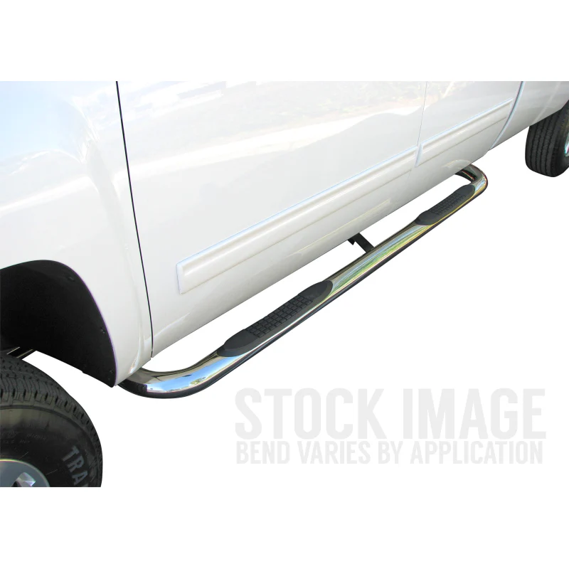 Steelcraft 3in. Round Stainless Steel Step Nerf Bars Model 212207 - Image 2