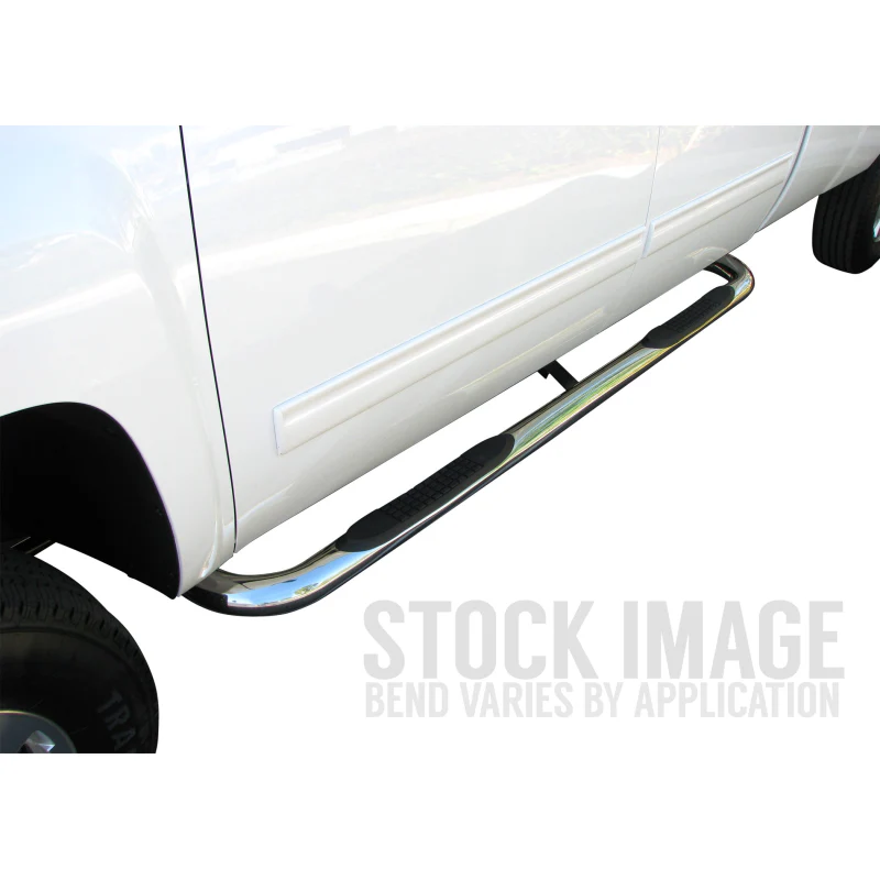 Steelcraft 3in. Round Stainless Steel Step Nerf Bars Model 223507 - Image 2