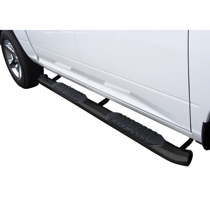 Steelcraft 5in. Oval Premium Black Step Nerf Bars Model 402229BP