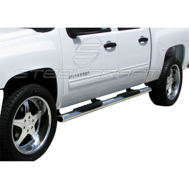 Steelcraft 5in. Oval Stainless Steel Step Nerf Bars Model 402229